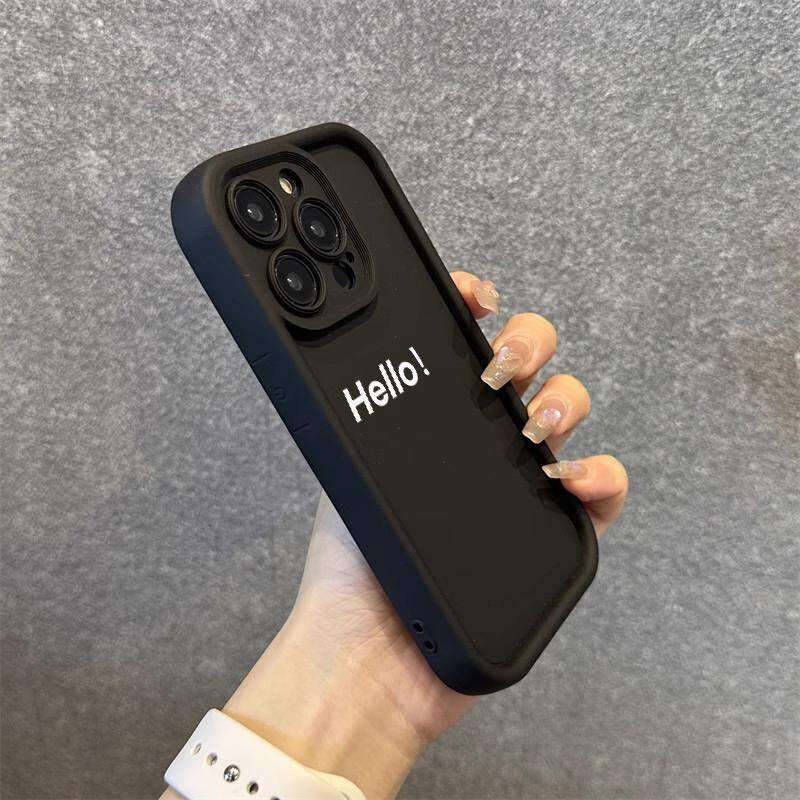 iPhoneスマホケース｜耐衝撃・四角保護・柔らかいシリコン素材・肌に優しい・英字柄・傷付け防止・ソフトケース・iPhone 15シリーズ対応|undefined