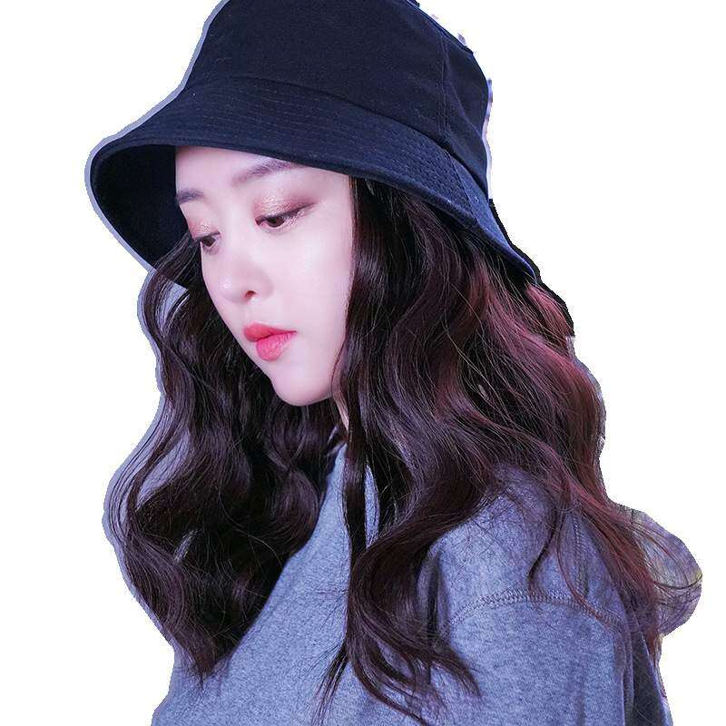 帽子付きウィッグ ｜女性用・ショートカール・取り外し可能・フルヘッドカバー|undefined