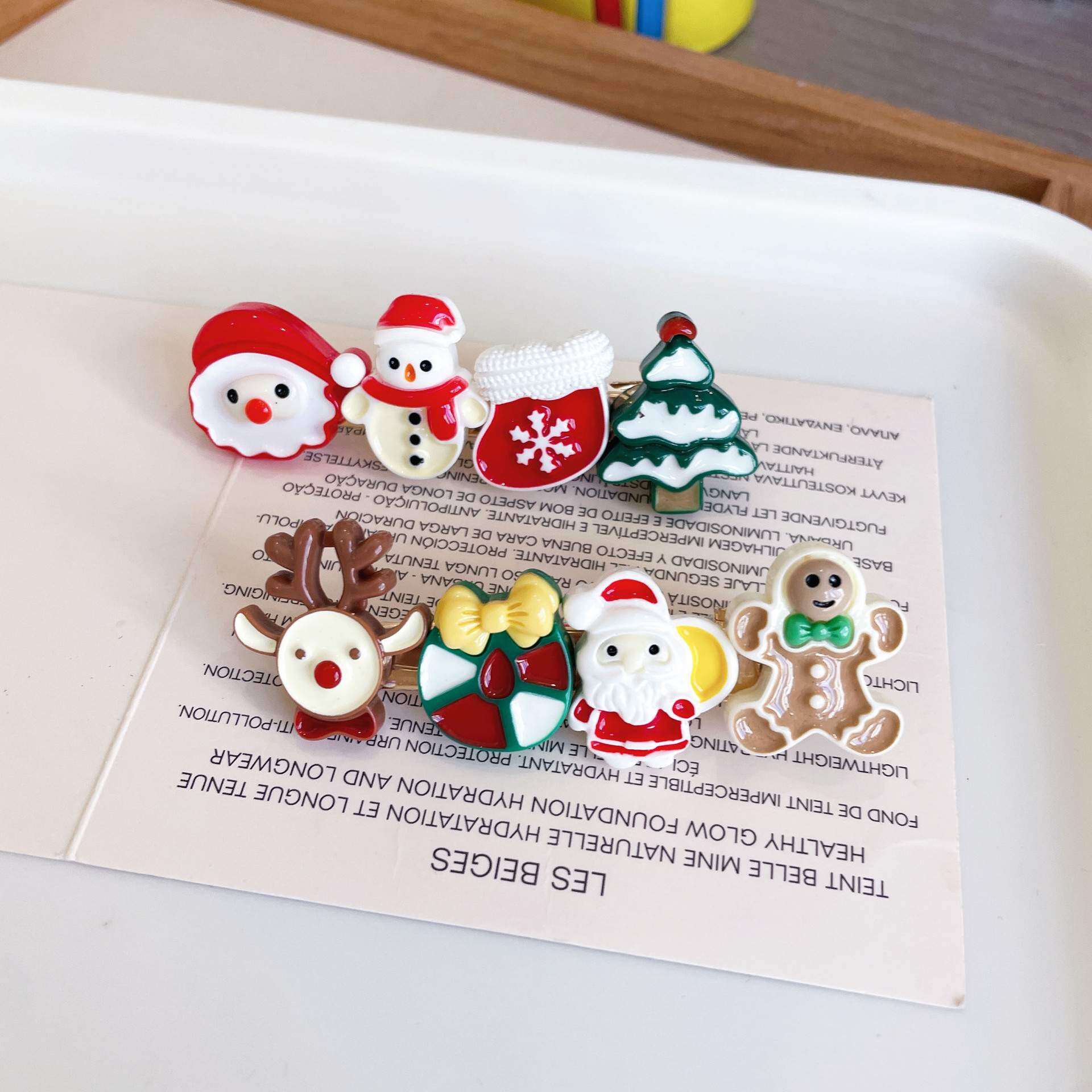 楽天市場】ニット サンタ・トナカイ ベビー 赤ちゃん パッチンどめ