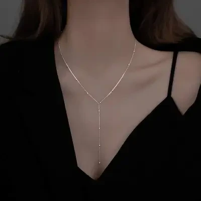BYSP ネックレス｜ジオメトリック・フリンジ・クール・ロックボーン・アクセサリー