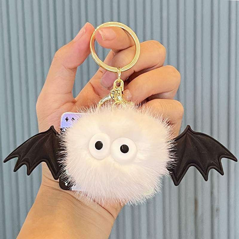キーホルダー・バッグ・ハロウィン・小さな悪魔・ぬいぐるみ・プラッシュ・癒しの毛玉シリーズ・ペンダント・小型・ギフト|undefined