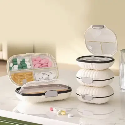 オシャレピルケース お薬管理 薬ケース 薬入れ ピル保管ケース １週間分 飲み忘れ お薬保管 防潮ケース 防水 オシャレ 韓国風 保存 保管 持ち運び 旅行
