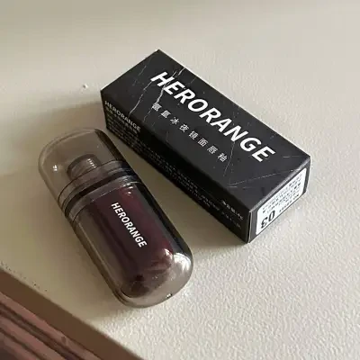 HERORANGE秋の新作リップグロス｜色落ちしにくい・フィルム状になる・素顔でも白く見せる・リップカラー