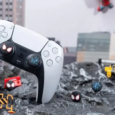 PS5/PS4適用 スティックカバー｜シリコン 4枚入れ PS5/PS4用 操作性がアップ