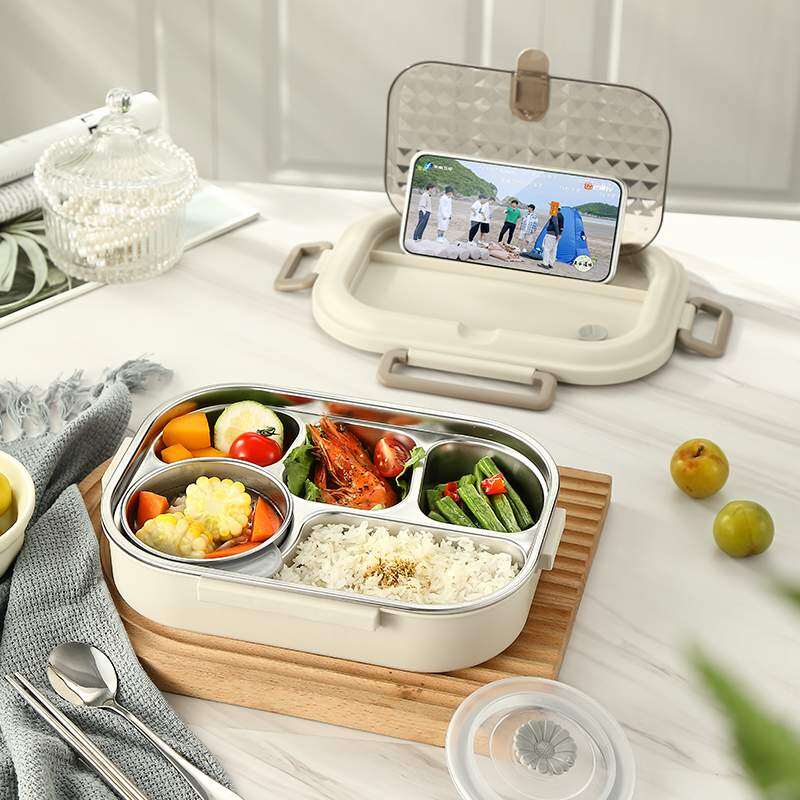 弁当箱｜保温・304ステンレス・電子レンジ対応・漏れない・持ち運び