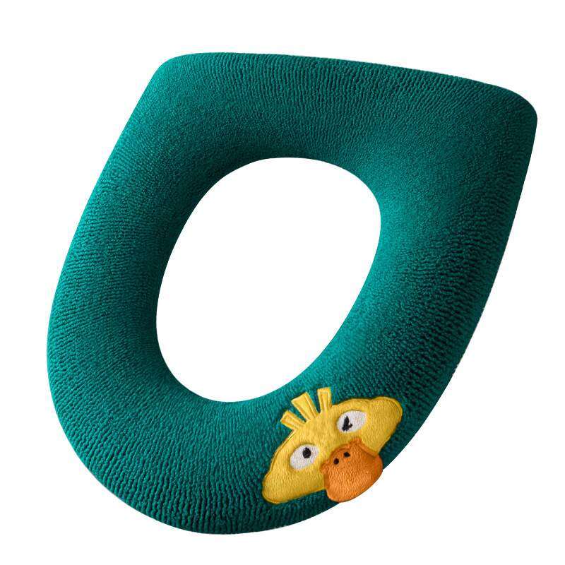 厚手の便座カバー｜冬用・カートゥーン柄・四季対応・持ち手付き・便座カバー・トイレセット・トイレマット・繰り返して使える|undefined