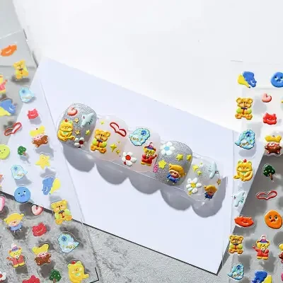 TENSOR NAIL ステッカー・ネイル・ネイルアート・子供・和風・バックグルー・花・TENSOR・薄くて丈夫な・アクセサリー
