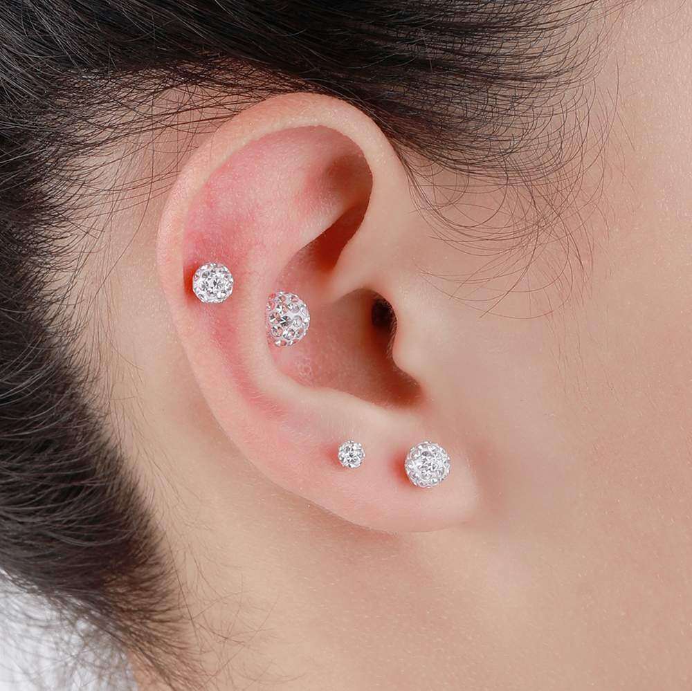 ダイヤモンドボールピアス｜個性的・軟骨ピアス・ジルコニア・アクセサリー|undefined