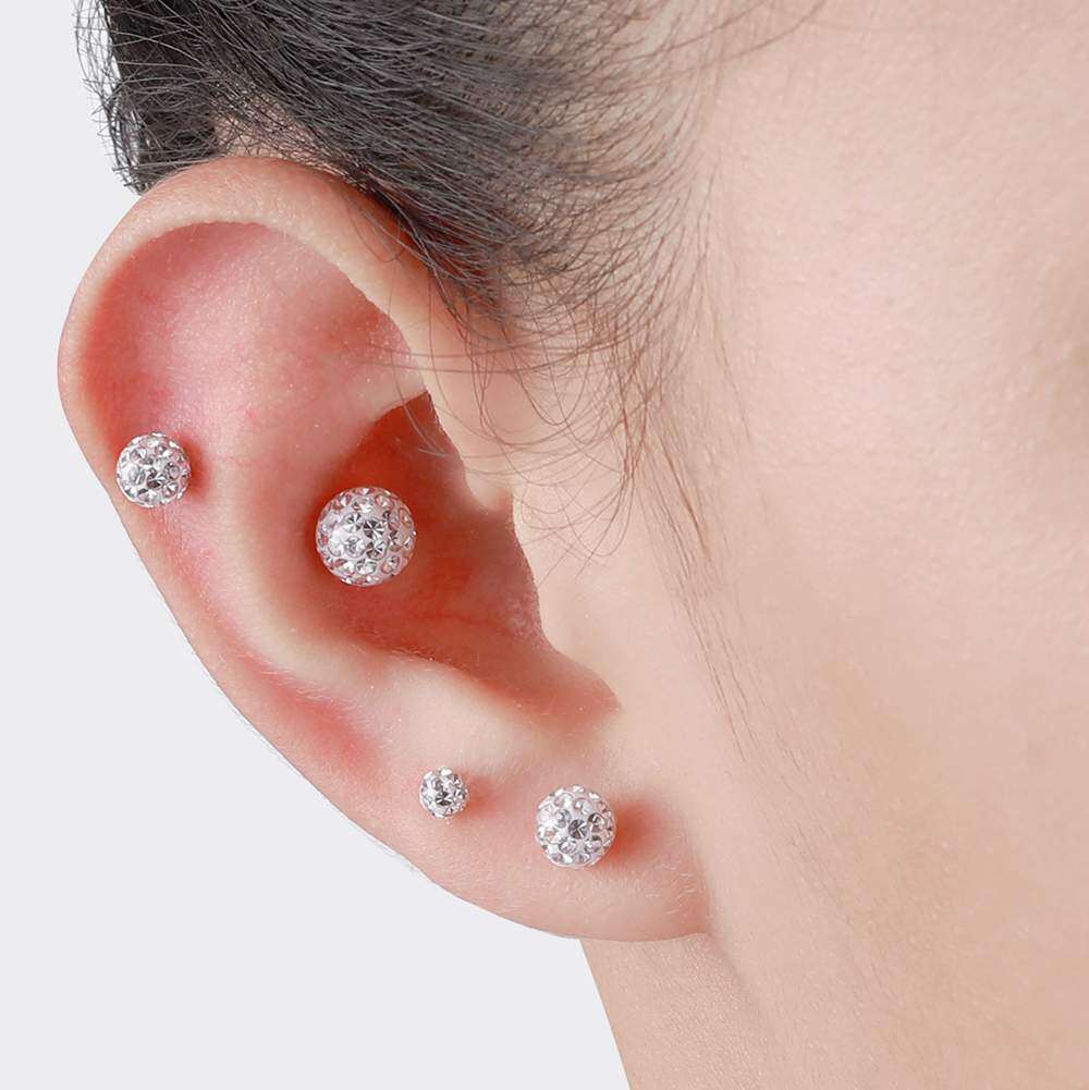 ダイヤモンドボールピアス｜個性的・軟骨ピアス・ジルコニア・アクセサリー|undefined