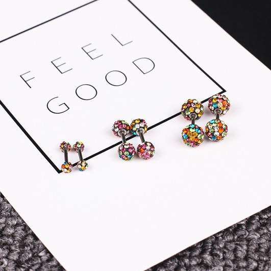ダイヤモンドボールピアス｜個性的・軟骨ピアス・ジルコニア・アクセサリー|undefined