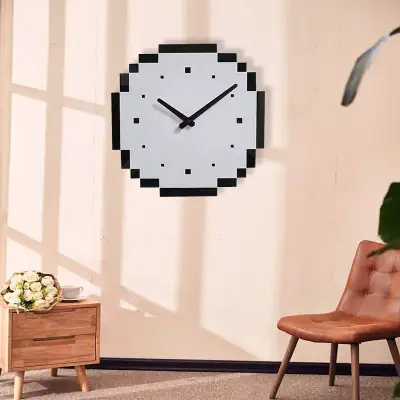 掛け時計｜モザイク・クリエイティブ・インテリア・北欧風・デコレーション・静音時計・おしゃれで個性的