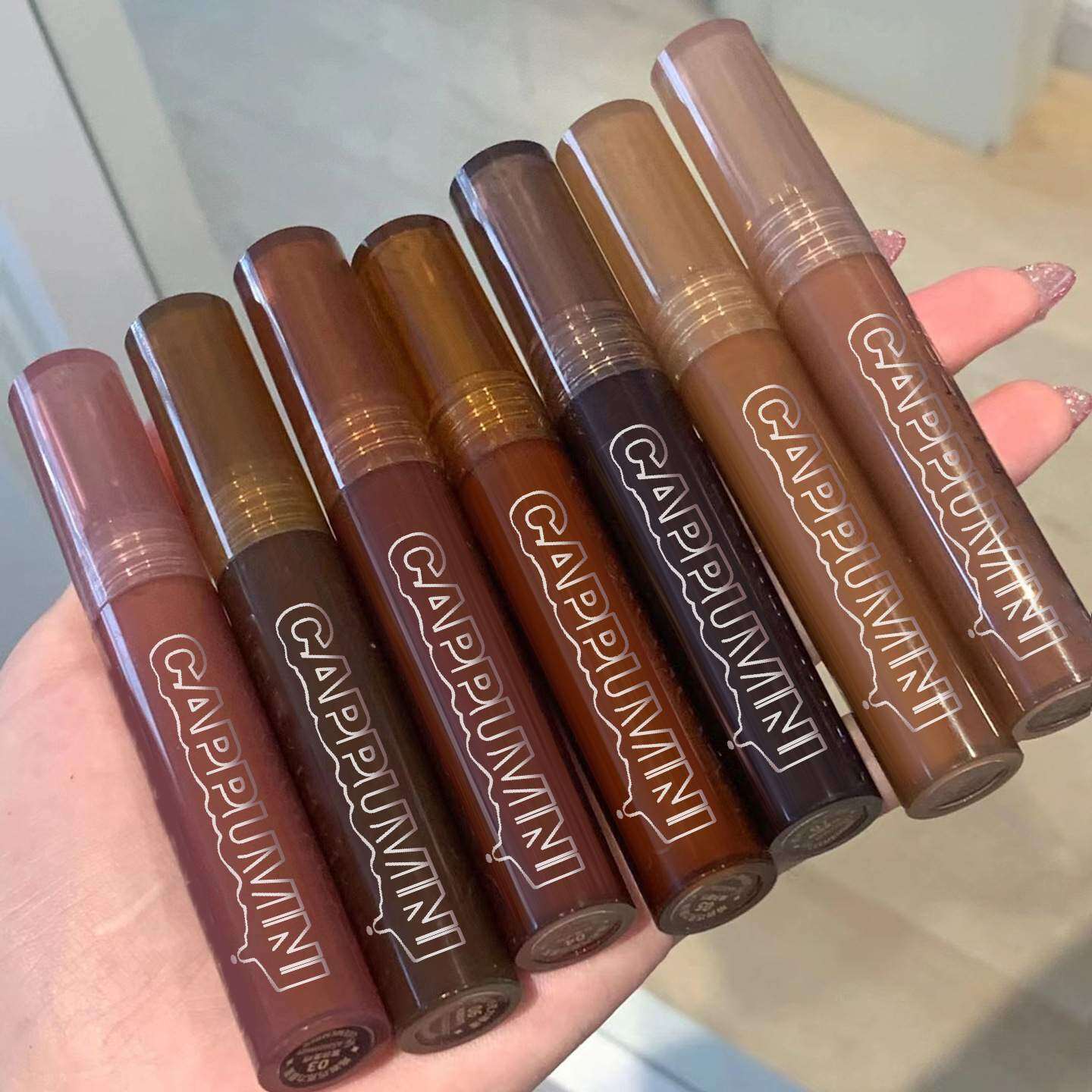 Cappuvini リップグロス｜チョコレート・リップ・保湿・潤い・透け感・女性向け・化粧品・メイク・地雷系|undefined