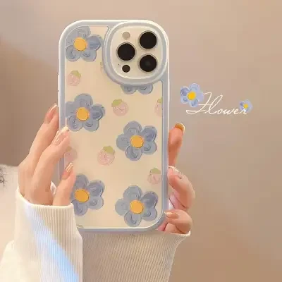 「iPhone多機種対応」 イチゴの花 ｜iPhone対応・iPhone11ケース・女性用・かわいい