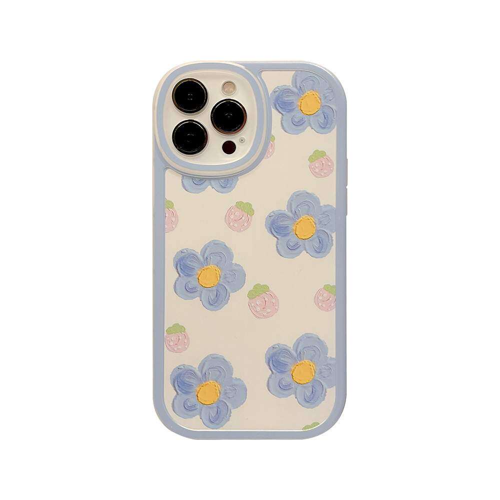 「iPhone多機種対応」 イチゴの花 ｜iPhone対応・iPhone11ケース・女性用・かわいい|undefined