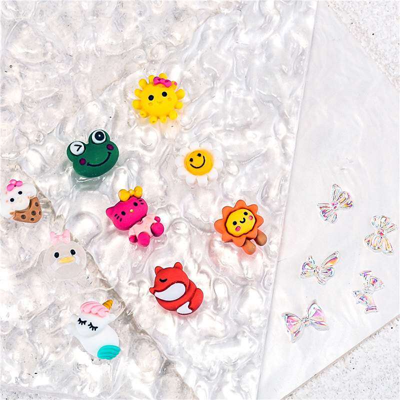ネイルパーツ｜カートゥーン・3D・立体・かわいい・ネイルセット・ネイルアート・樹脂・DIY 素材・ネイル装飾|undefined