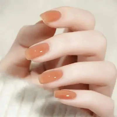 フェイクネイル・ネイルアート・夏・ホワイトニング・アメリカスタイル・ins・新商品・完成品・ミディアム丈