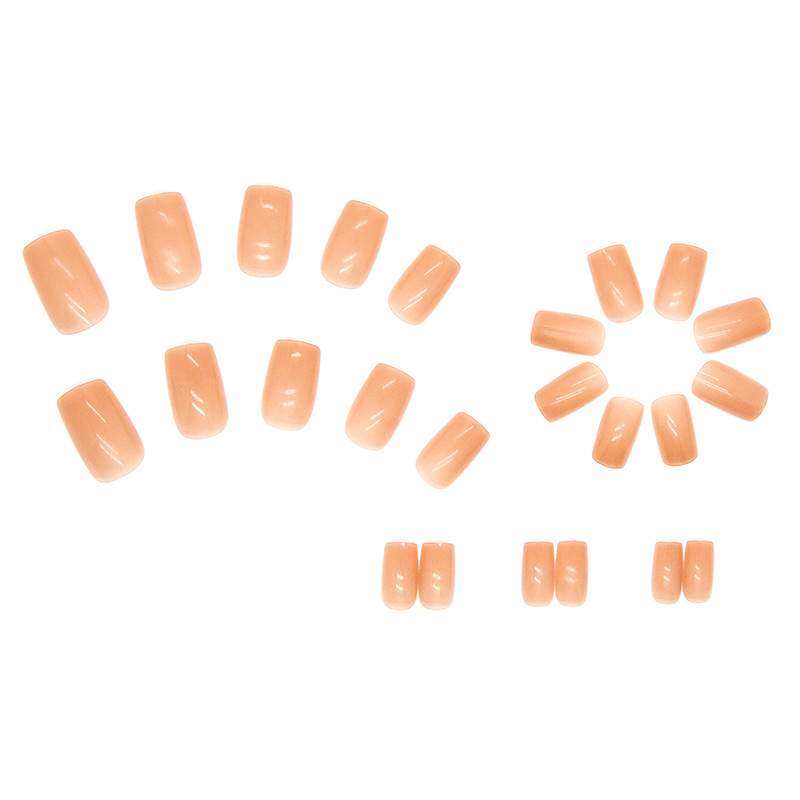 フェイクネイル・ネイルアート・夏・ホワイトニング・アメリカスタイル・ins・新商品・完成品・ミディアム丈|undefined