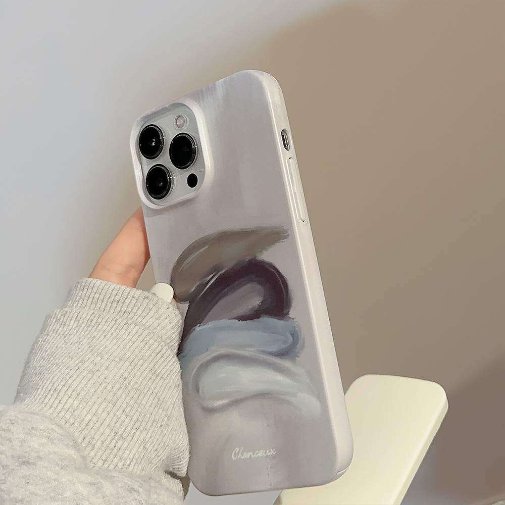 「iPhone多機種対応」  油絵の顔料・iPhoneケース｜ハードタイプ・レトロ・iPhone15/14/13/12/11/X/SE|undefined