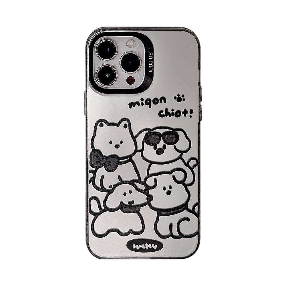 「iPhone多機種対応」犬の写真・スマホケース｜耐衝撃・レーザー・iPhone15/14/13/12/11/|undefined