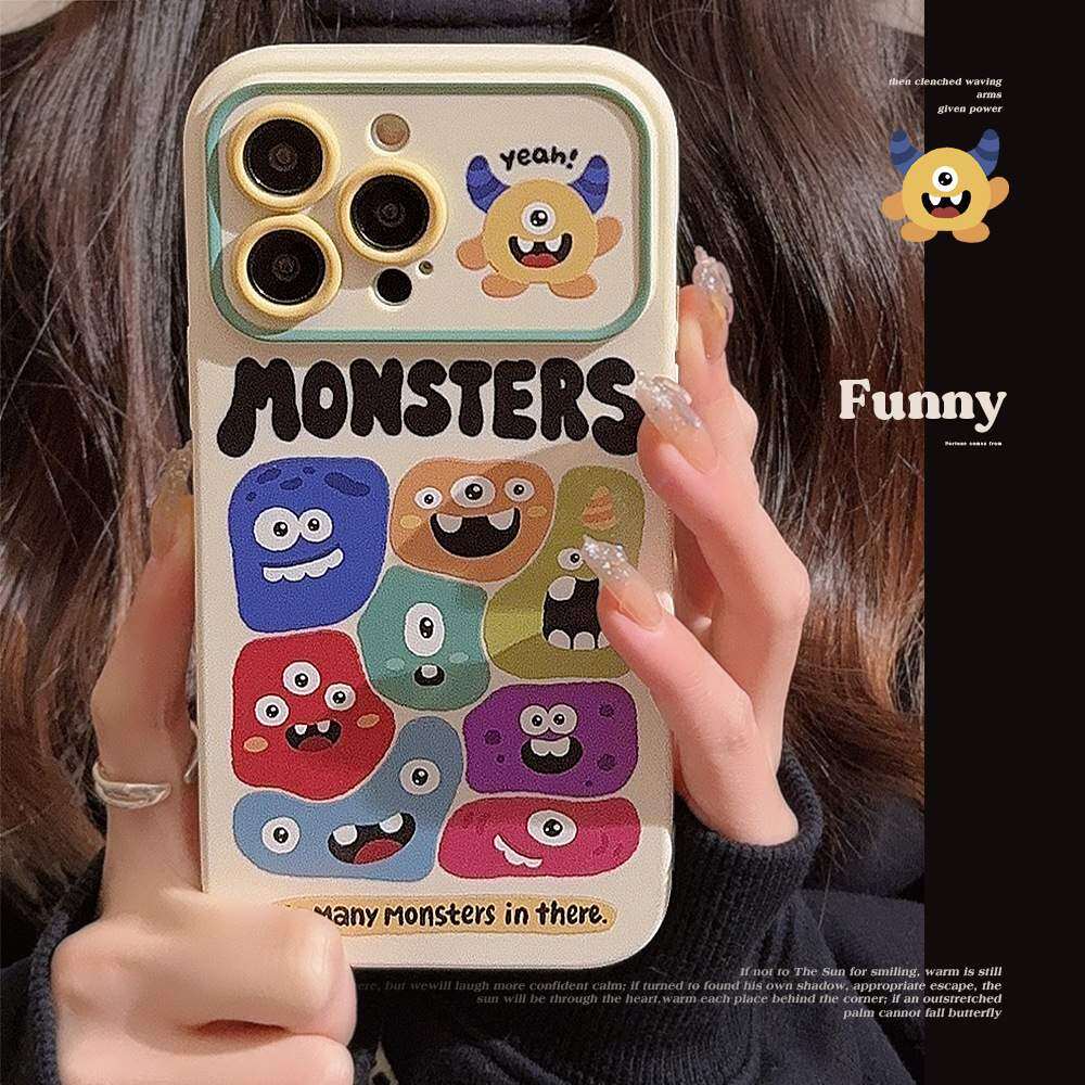 「iPhone多機種対応」  怪物・iPhone5ケース｜ソフトタイプ・iPhone15/14/13/12/11/X/SE|undefined