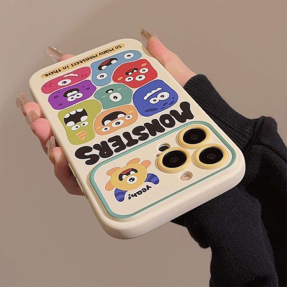 「iPhone多機種対応」  怪物・iPhone5ケース｜ソフトタイプ・iPhone15/14/13/12/11/X/SE|undefined