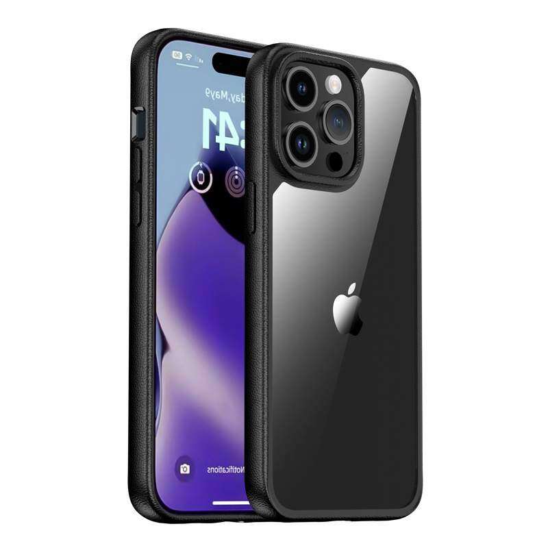 「iPhone 15のみ対応・四色」バンパータイプ スマホケース｜衝撃吸収・皮革模様・滑り止め|undefined