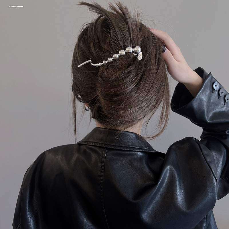 ヘアクリップ｜シンプル・アップスタイル・ねじりクリップ・大サイズ・ヘアアクセサリー|undefined