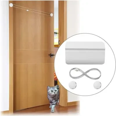 ペット用ドア開け器｜取り付け簡単・調整可能・猫・犬・便利グッズ