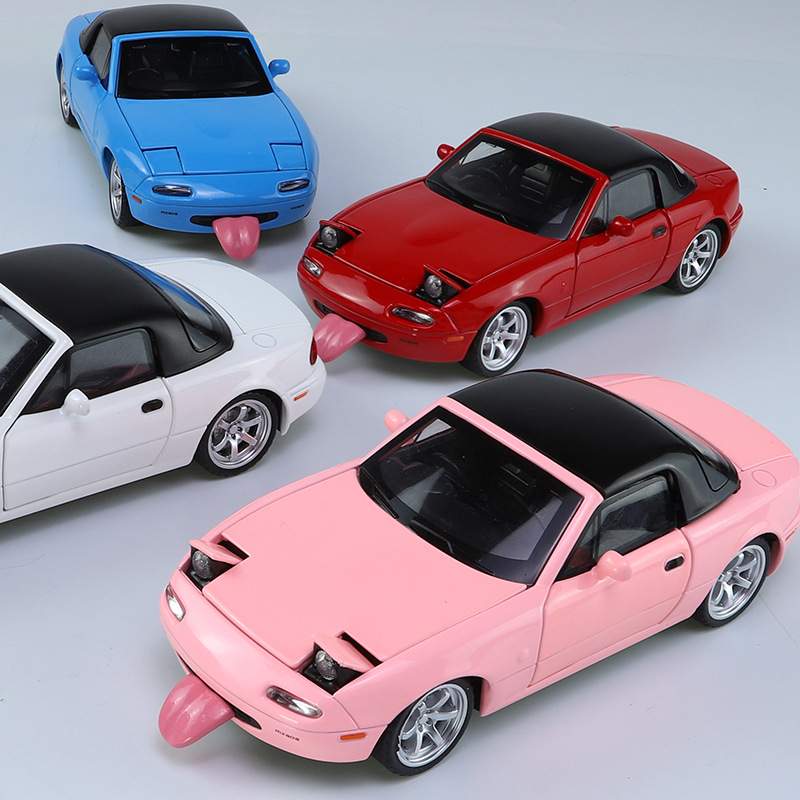 マツダMX5カーモデル｜1/32スケール・マツダMX5・合金製・音と光を楽しむ・子供向け・贈り物|undefined