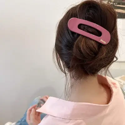 YOOYOOTOWN ヘアクリップ｜大きいサイズ・カラフルなアルファベット・ネットで話題の少女用・前髪クリップ・アップスタイル・髪飾り