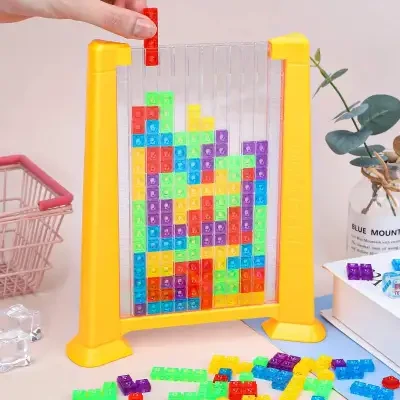 3Dテトリスパズル｜知育玩具・ロシアンブロック・変幻自在・デスクトップゲーム・安全無臭・耐摩耗性