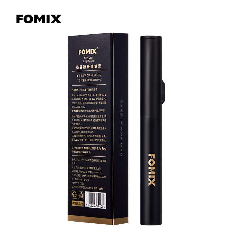 FOMIX マスカラ｜ブラック・濃い色・防水・クール・際立つ・長時間キップ・櫛付き|undefined