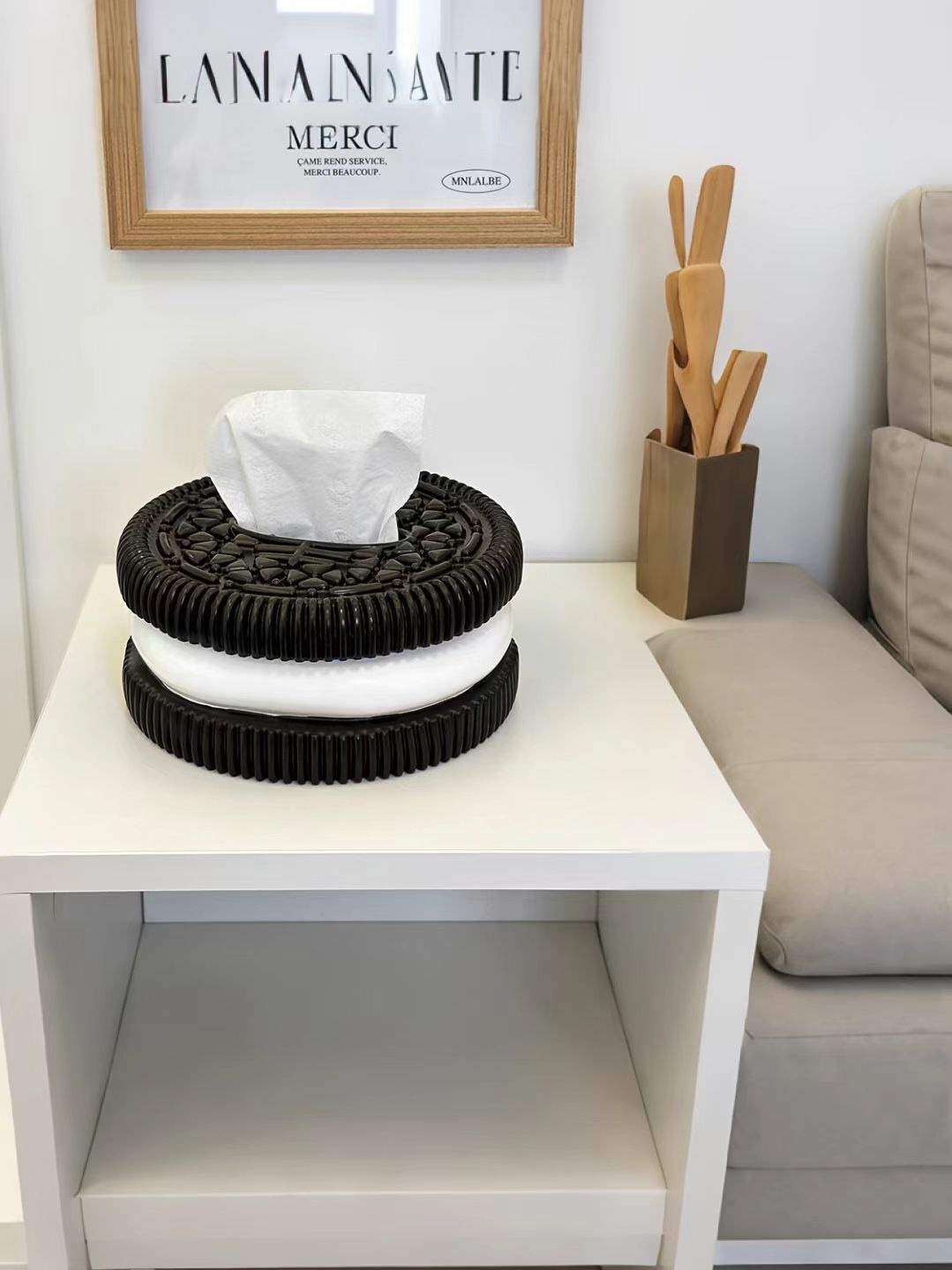 ティッシュボックス｜オレオ型・クリエイティブ・シンプル・家庭用