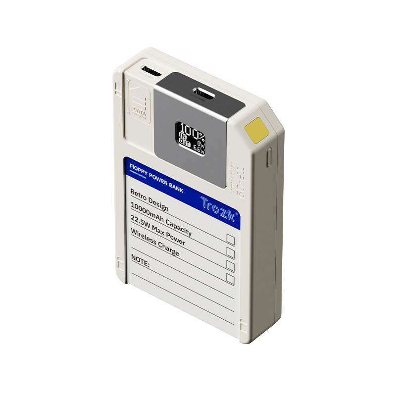 Trozk モバイルバッテリー フロッピー型「TP09U」｜国内唯一正規代理店