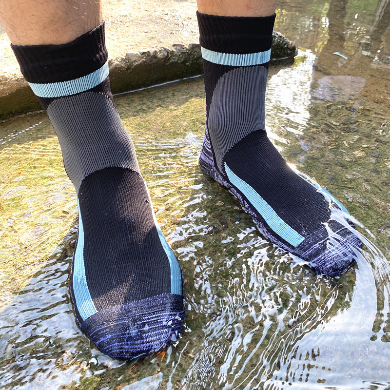 『人気応援商品』防水ソックス （1足）｜水中でも足が濡れない、防風・防水、肌に優しい快適さ、吸汗・放湿、オールシーズン使用可能