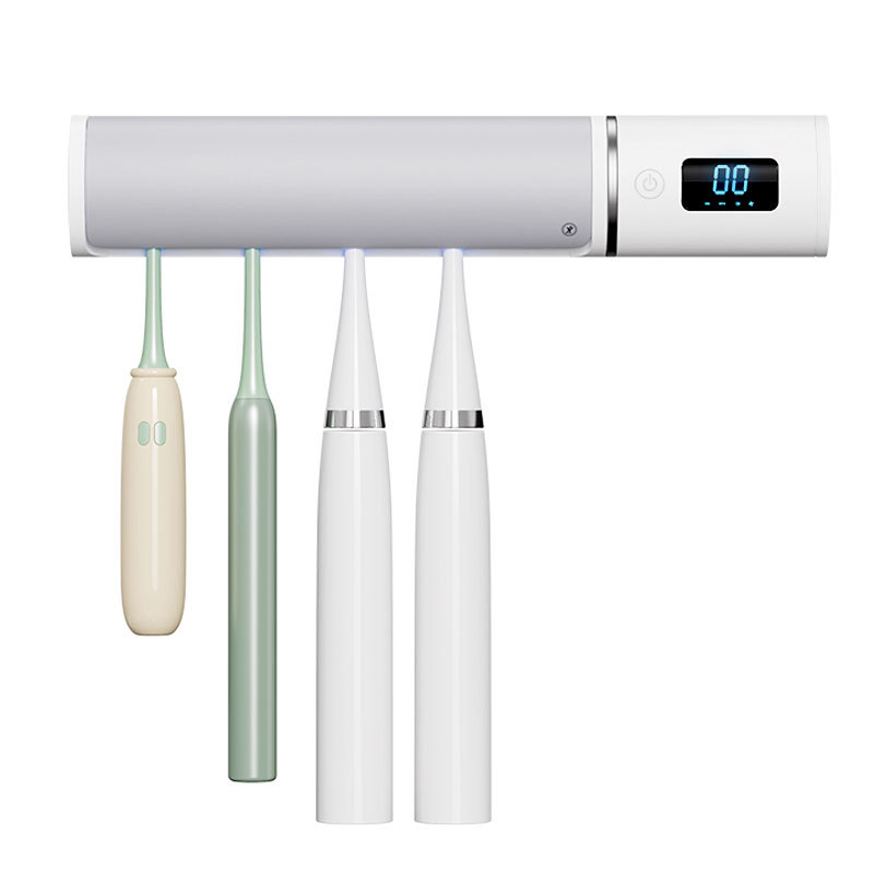スマート歯ブラシ除菌器｜赤外線センサーによってカバーが開くので、非接触で衛生的！