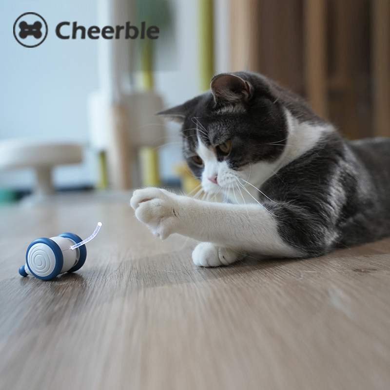 『人気応援商品』電動ネズミおもちゃ｜愛猫と遊べるだけでなく、運動不足やストレス解消にも役立つ！