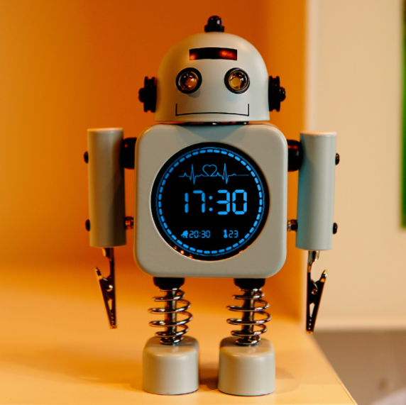『人気応援商品』目覚まし時計 ロボット｜この素敵なロボットの目覚まし時計は子供部屋や家のための素晴らしい装飾です。