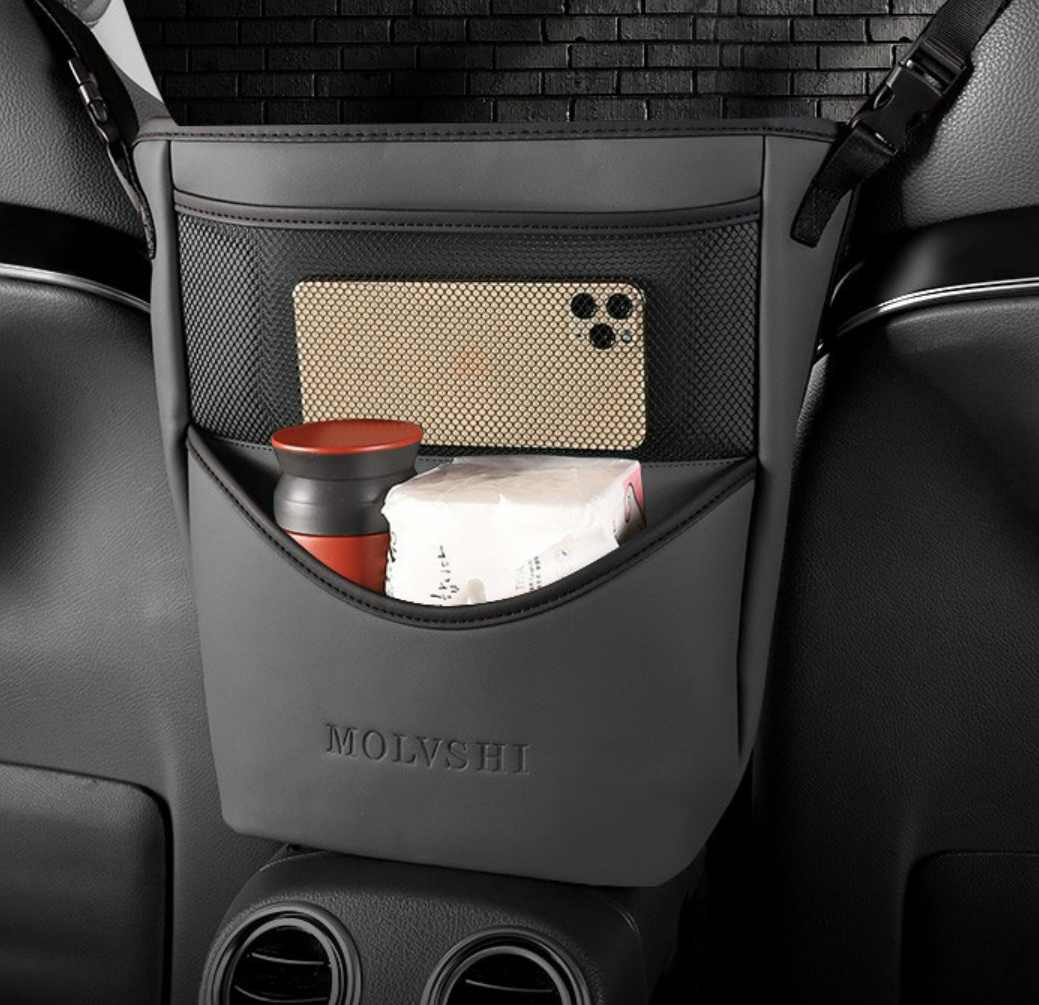 『大人気車用品』カーシート中間収納バッグ｜車内空間を効果的に活用！簡単に片付けできる♪子供連れの家庭に必要・耐摩耗・容量が大きい|undefined