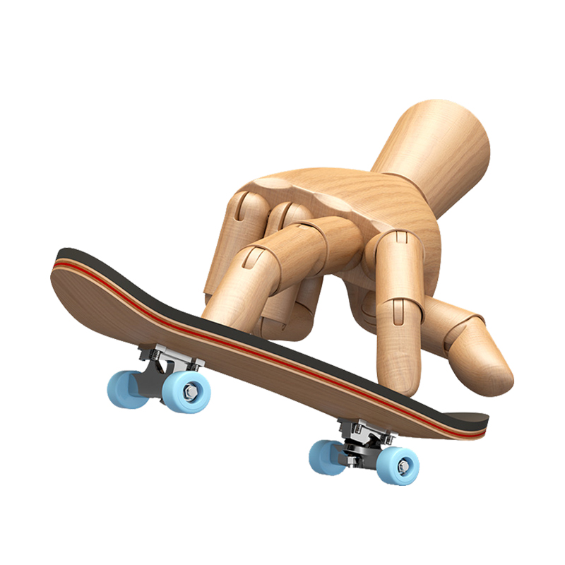 『世界中人気おもちゃ』フィンガースケートボード｜練習用 初心者用·ベアリング入りのウィールは動きもスムーズで滑りやすさも抜群