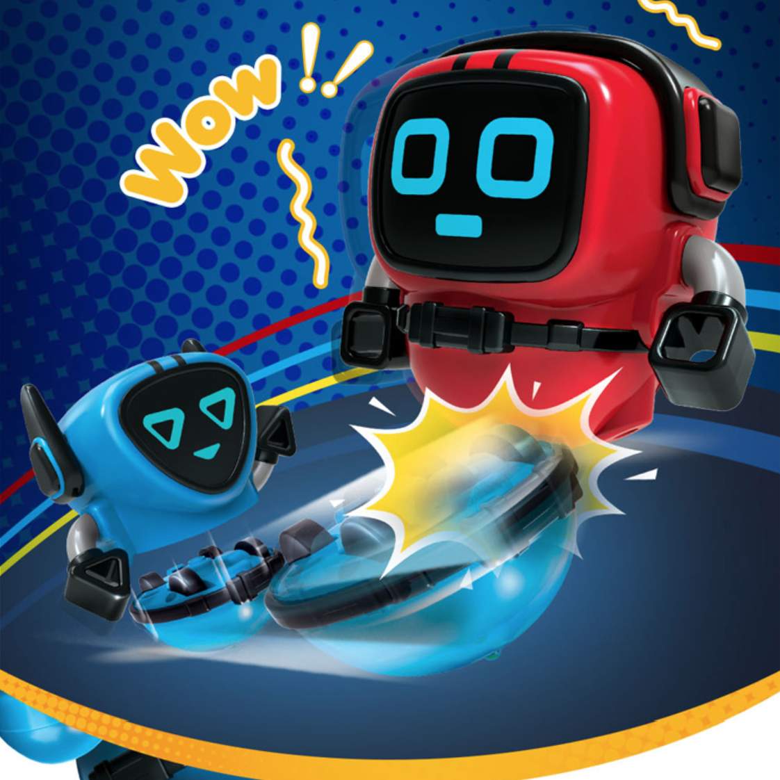 『対戦おもちゃ』ジャイロバトルロボット｜進化系ジャイロバトル！ お子様でも簡単に遊べる可愛らしいロボット型のコマ＆レーシングカーです。