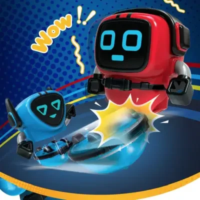 Sparkling 『対戦おもちゃ』ジャイロバトルロボット｜進化系ジャイロバトル！ お子様でも簡単に遊べる可愛らしいロボット型のコマ＆レーシングカーです。