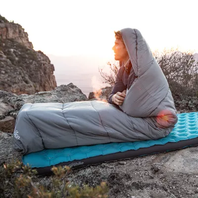 『ベストシーズン到来中！』寝袋 封筒型｜圧迫感がなく、中から自由に寝返りがでる·キャンプ·登山·アウトドアに最適