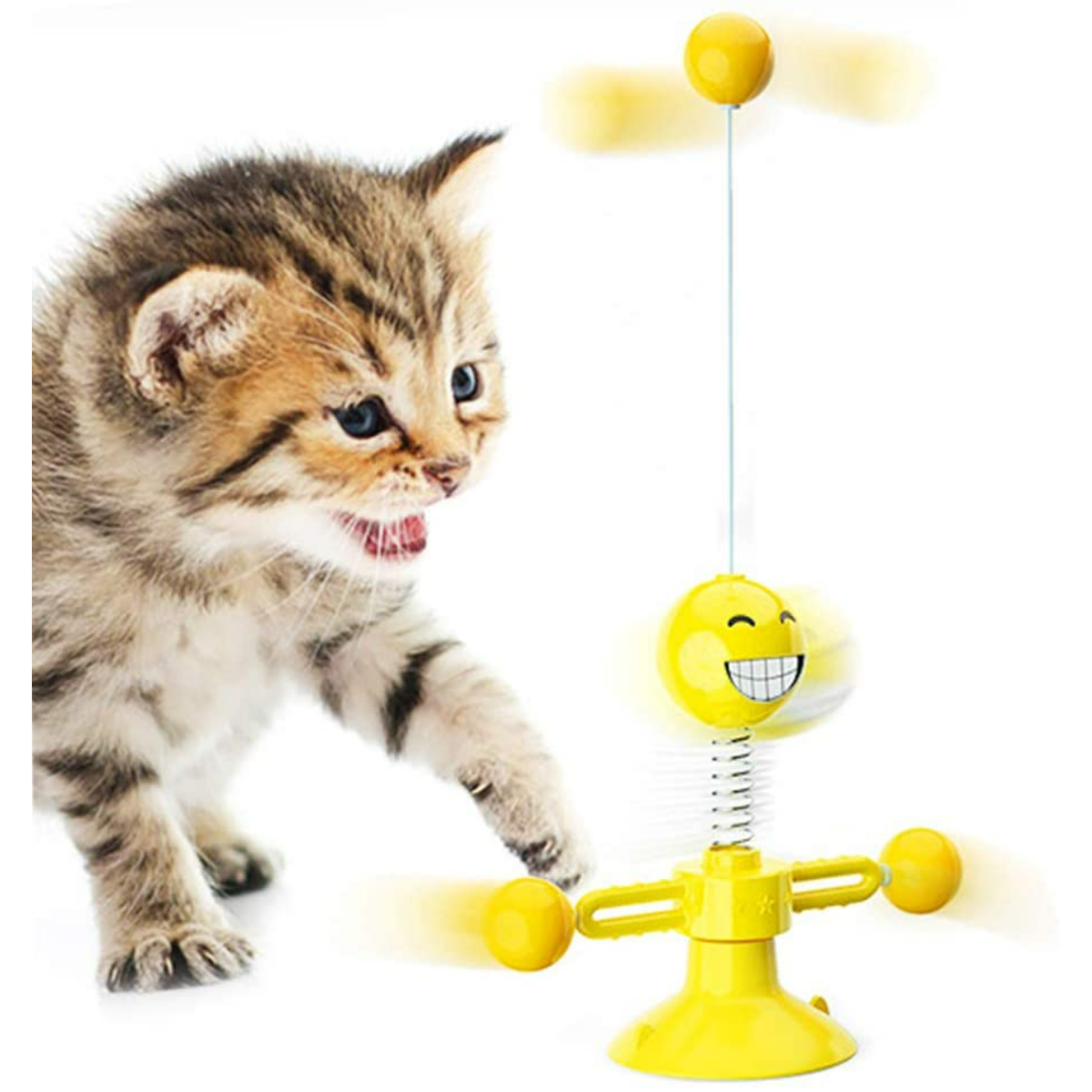 風車の猫のおもちゃ｜飼い主が不在のときでも一人で楽しく遊ぶことができま、猫ちゃんの健康を維持するために不可欠なアイテムです。|undefined