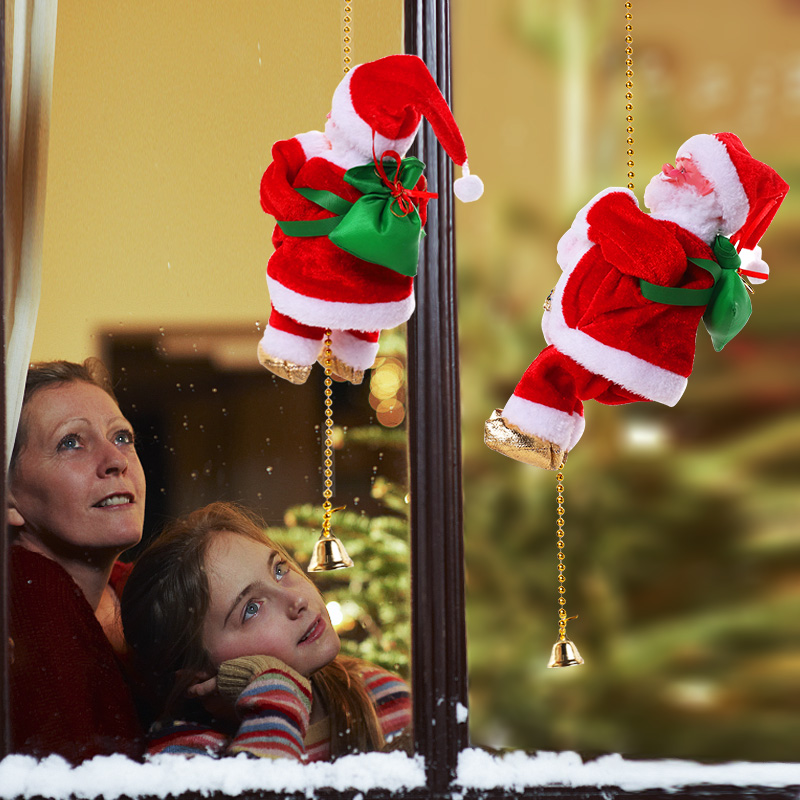 【クリスマス特集】ムービングサンタ｜クリスマスソングが流れ、サンタが登ったり下りたりします♪