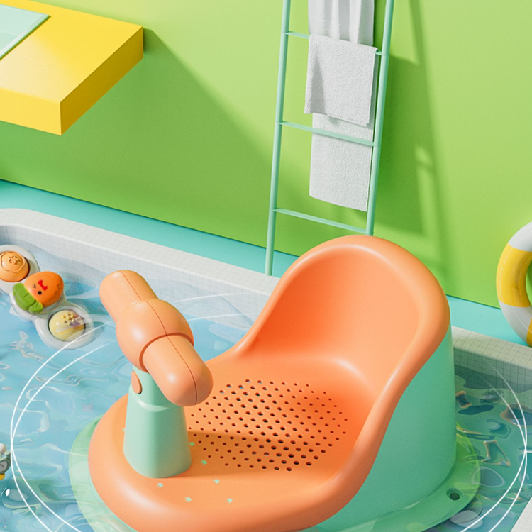 『子育て人気商品』赤ちゃん用お風呂の椅子｜新生児から はじめてのお風呂から使えるバスチェア|undefined