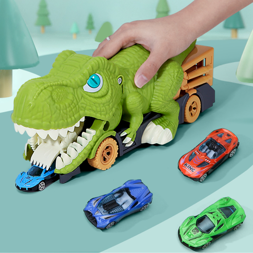 『超人気おもちゃ』恐竜の車 おもちゃ｜様々な遊び方·遊ぶだけではなく、ミニカーの収納もできる！|undefined