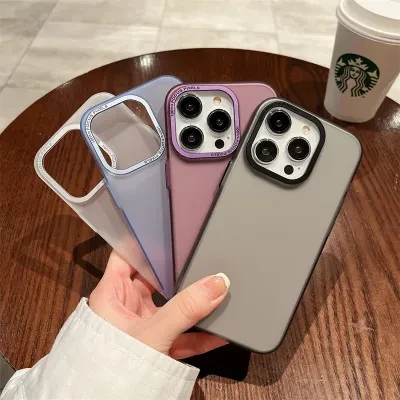 ワクワク広場 「マット触感」半透明スマホケース｜指紋や傷が付きにくく、経年劣化等による変色もしにくい