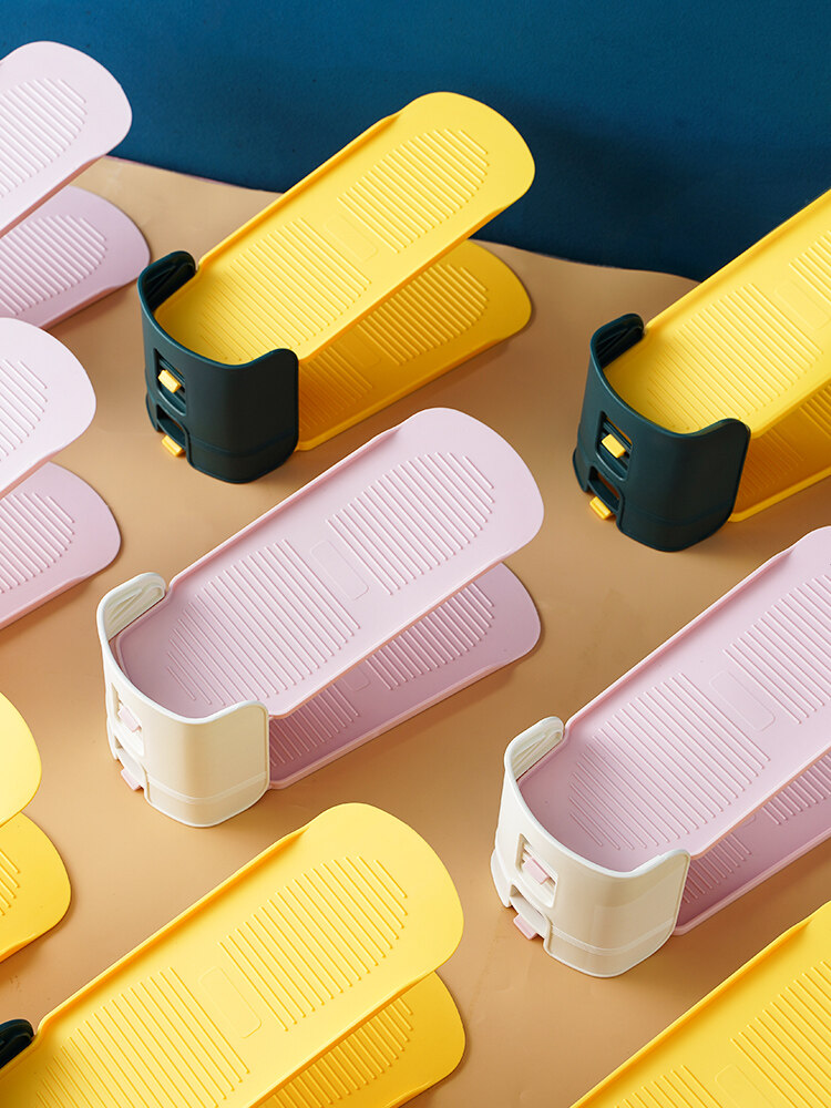 靴ホルダー　8個セット｜収納便利・省スペース、高さ調節可能。|undefined