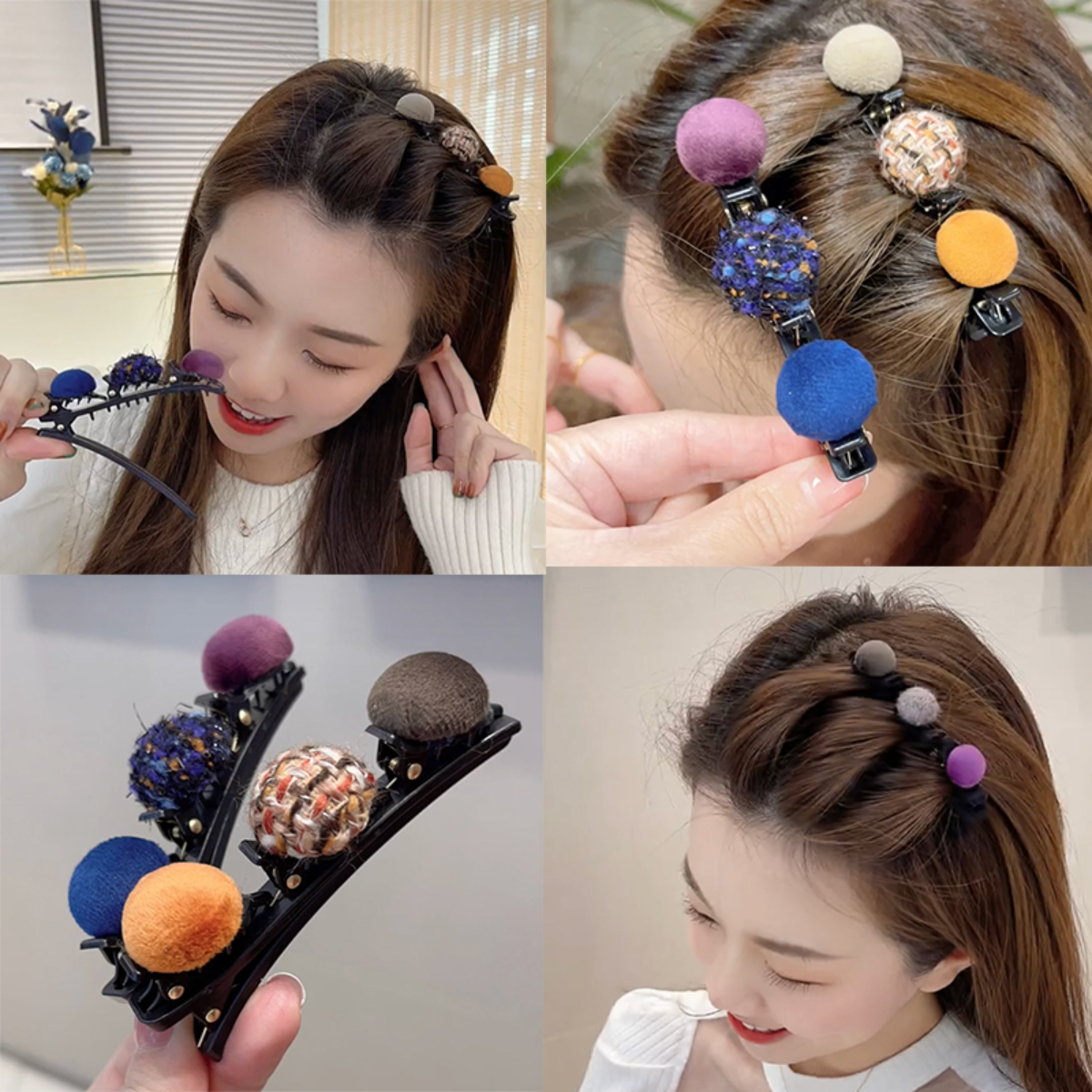 ポンポンボール ダッカールメンズ4個セット｜大きいサイズ 超かわいい|undefined